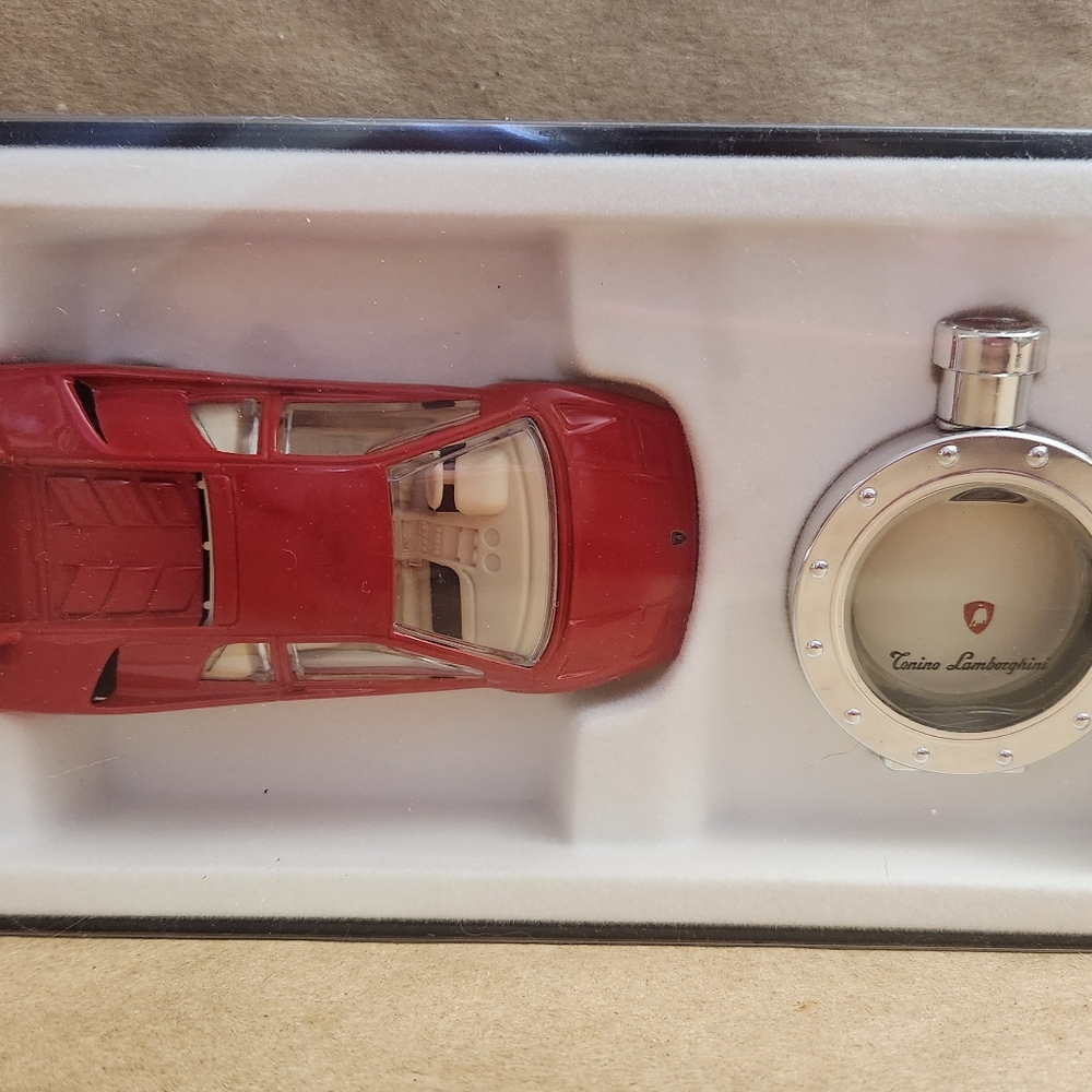 Red Lamborghini Diablo 1990 + 10ml eau de toilette Men's NIB.  p5
